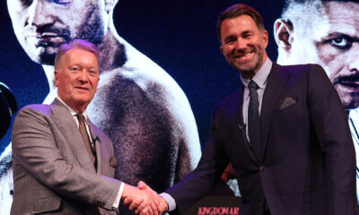 The rivalry between Hearn and Warren goes back years Photo Credit: Mark Robinson/Matchroom Boxing