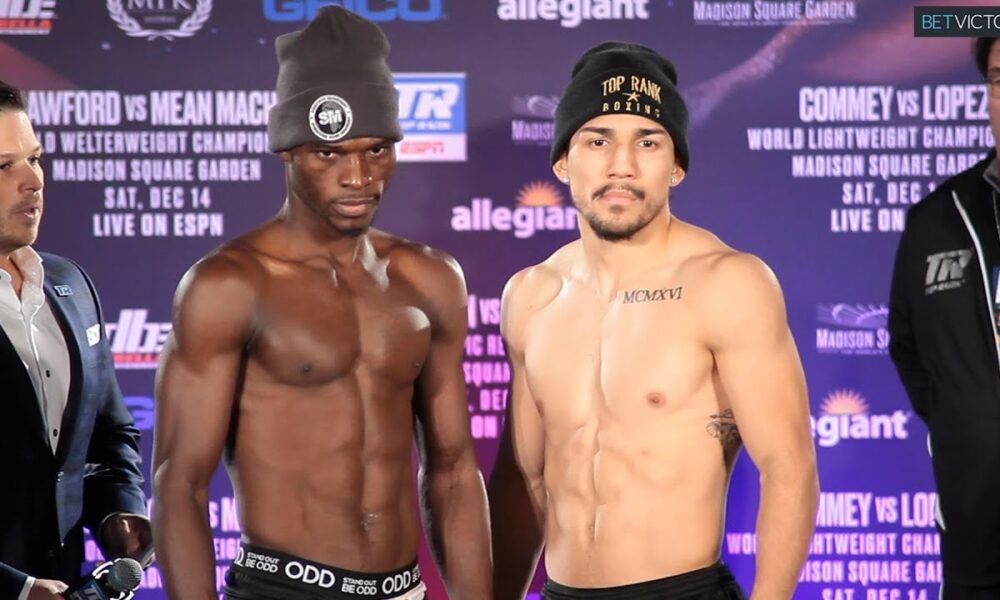 Richard Commey vs Teofimo Lopez - FULL WEIGH IN AND FACE OFF I TOP RANK BOXING ON ESPN