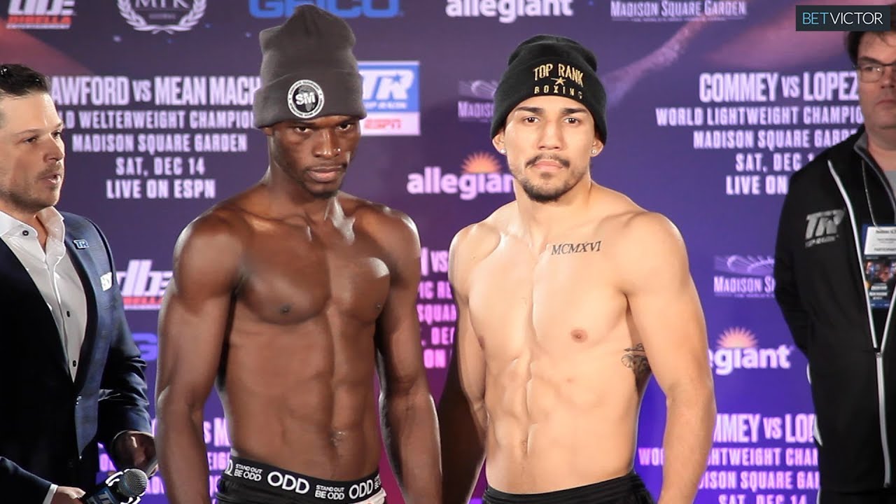 Richard Commey vs Teofimo Lopez - FULL WEIGH IN AND FACE OFF I TOP RANK BOXING ON ESPN