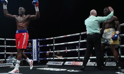 Riakporhe edged closer to a world title shot Photo Credit: Lawrence Lustig/BOXXER