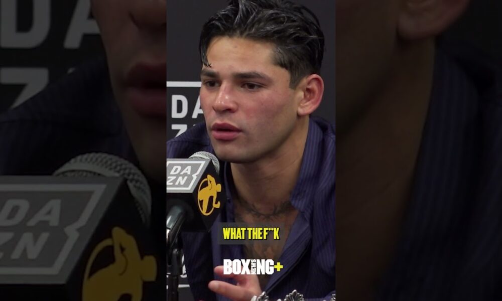 Ryan Garcia: "I Drank Every Single Night Before Haney Fight!"