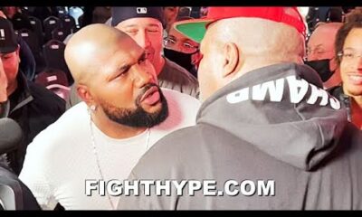 SHANNON BRIGGS & RAMPAGE JACKSON NEARLY BRAWL AGAIN AFTER BRIGGS SMACKS RAMPAGE'S HAND: "MMA SUCKS"