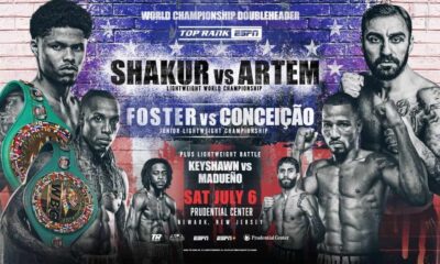 Shakur Stevenson next fight July 6