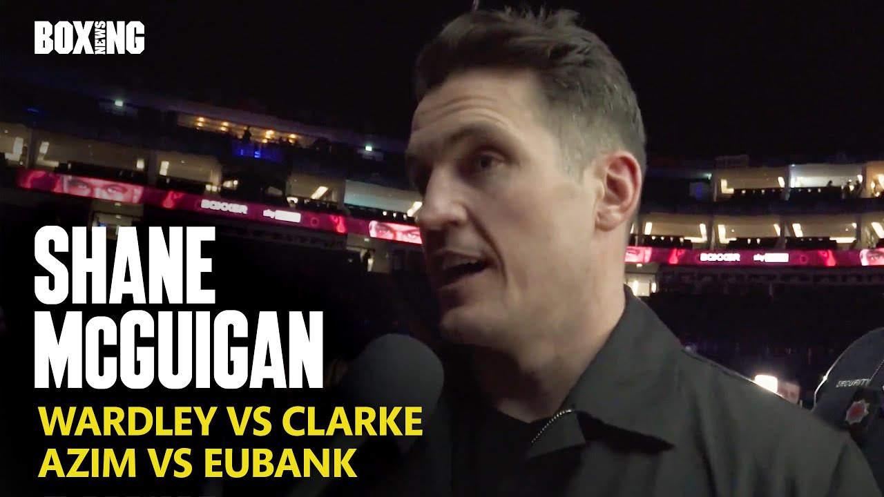 Shane McGuigan Reacts To Epic Wardley vs Clarke Draw