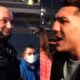 TEOFIMO LOPEZ AND COP GET INTO SHOUTING MATCH over Loma rematch