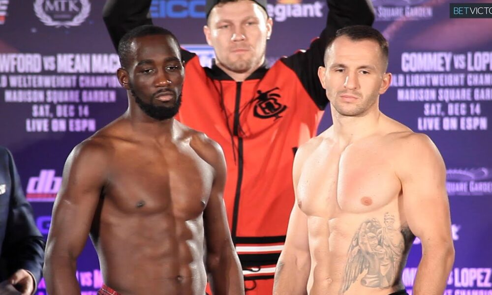 Terence Crawford vs Mean Machine - FULL WEIGH IN AND FACE OFF I TOP RANK BOXING ON ESPN