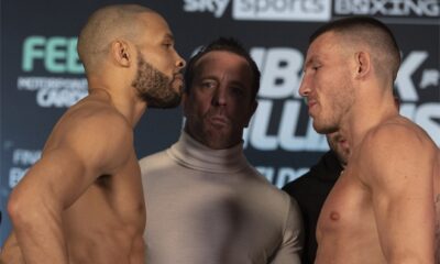 Chris Eubank Jr and Liam Williams came face-to-face at Thursday