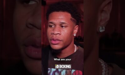 "The Odds Are Against Tank!" Devin Haney On Davis-Garcia Announcement