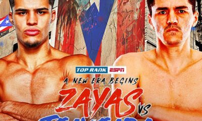 The Xander Zayas vs. Patrick Teixeira fight will headline the ESPN gala on June 8 in New York