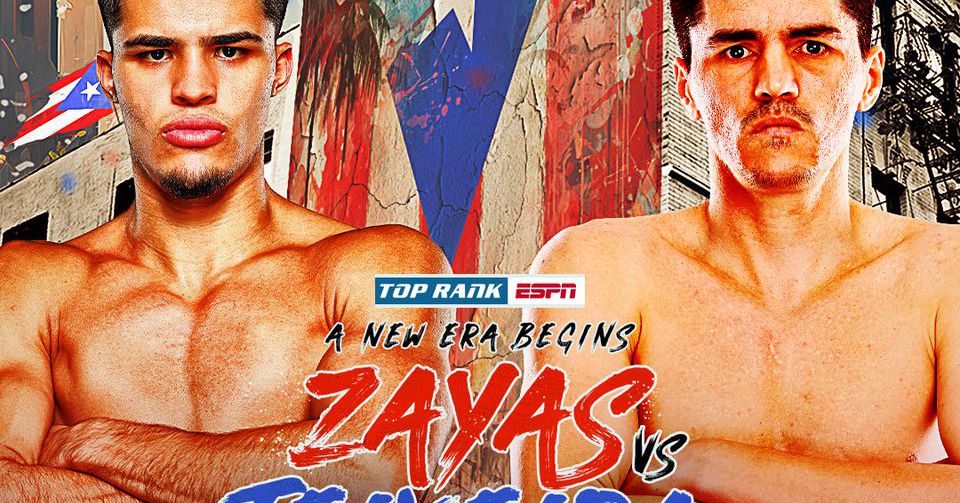 The Xander Zayas vs. Patrick Teixeira fight will headline the ESPN gala on June 8 in New York