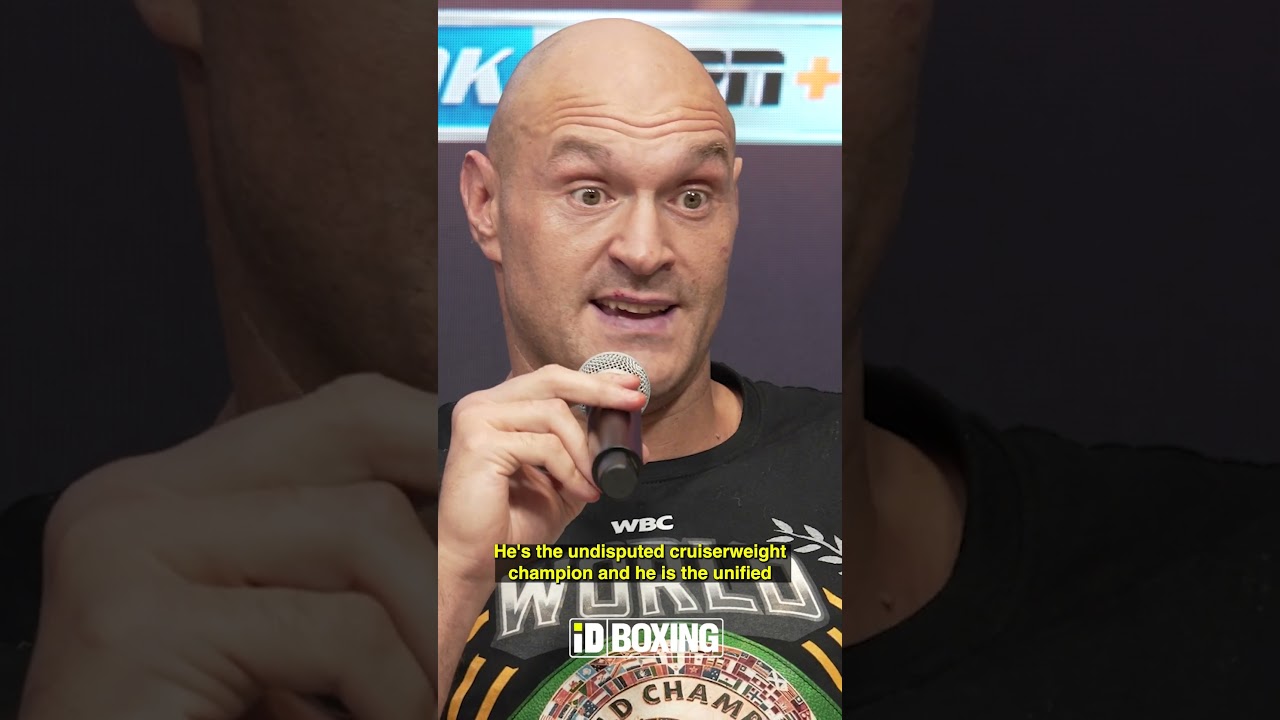 Tyson Fury Reveals The One Fight He Thinks Is Tougher Than Usyk