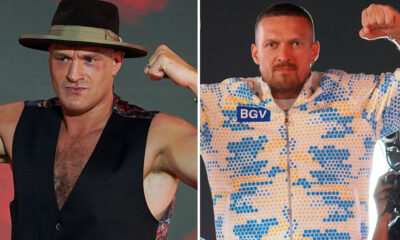 Fury and Usyk face-to-face ahead of Saturday