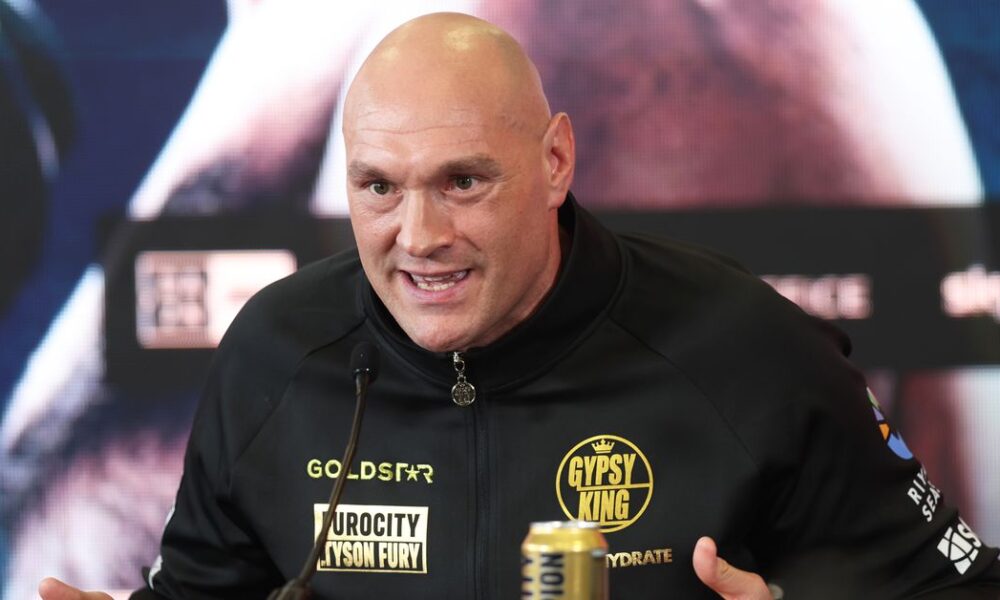 Tyson Fury ready to make history against Oleksandr Usyk