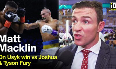 "Usyk Had To Work Extremely Hard!" Matt Macklin On Usyk Win vs Joshua