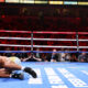 Ortiz celebrates after stopping Dulorme Photo Credit: Golden Boy / Cris Esqueda