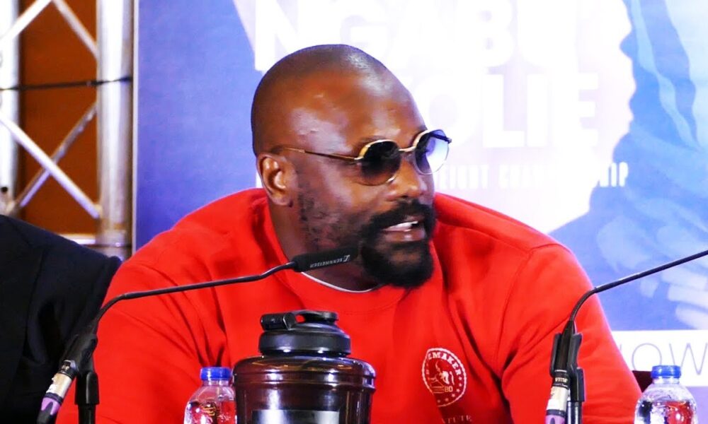 WAR! Foul-mouthed Dereck Chisora HIJACKS presser to DEMAND MORE MONEY