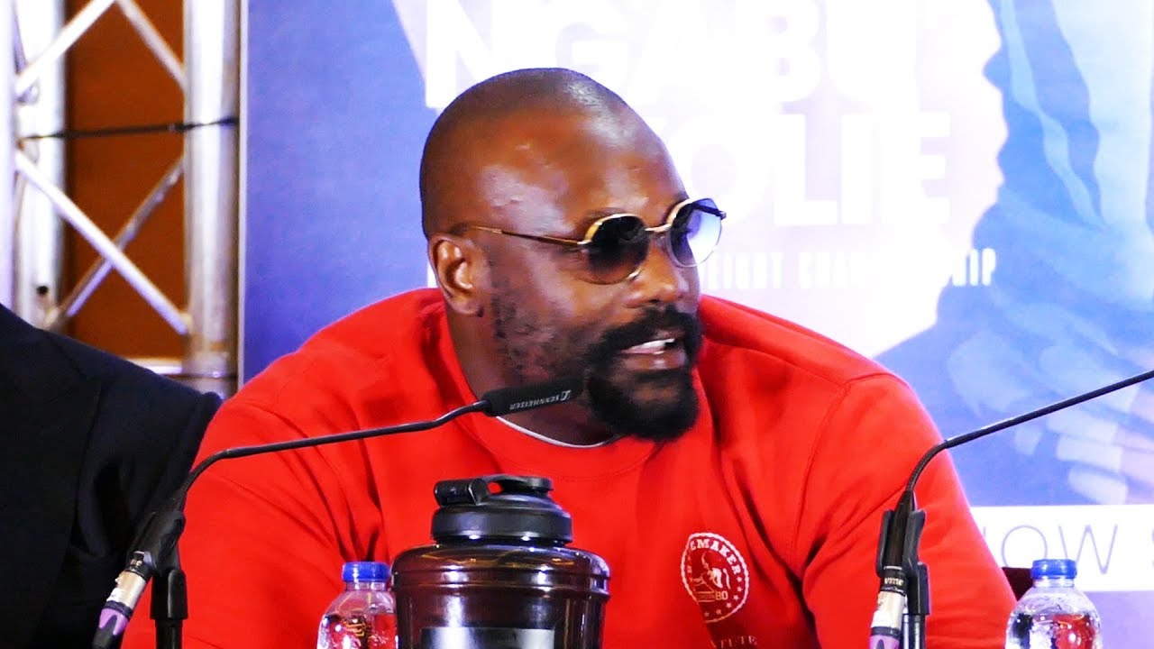 WAR! Foul-mouthed Dereck Chisora HIJACKS presser to DEMAND MORE MONEY