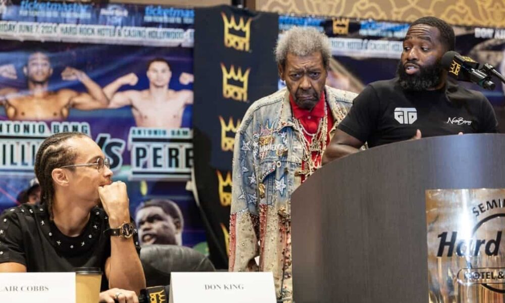 Adrien Broner threatens Blair Cobbs