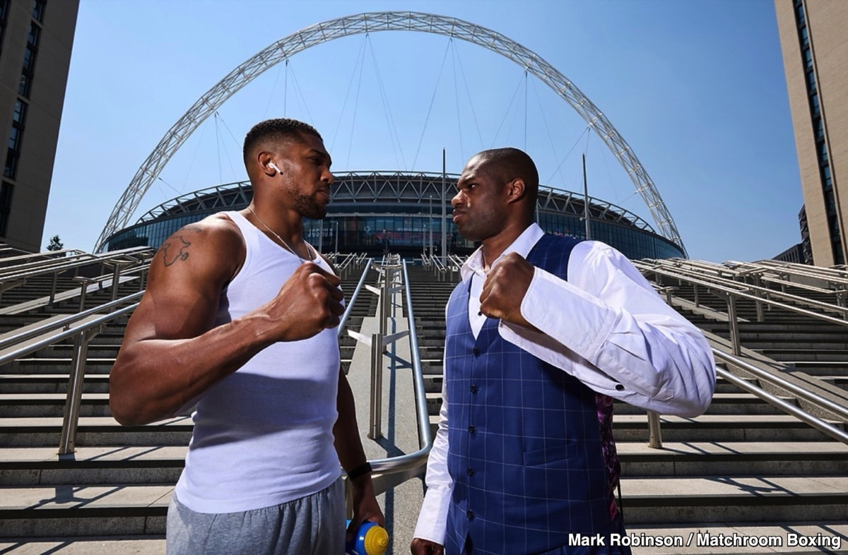Image: Anthony Joshua Shows Fear and Weakness in Confrontation with Daniel Dubois