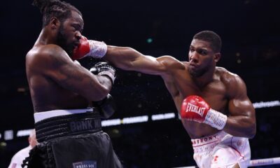 Joshua was unable to secure the statement performance he desired against Franklin Photo Credit: Dave Thompson/Matchroom Boxing