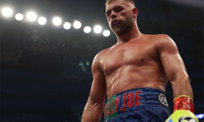 Saunders suffered a first professional defeat to Canelo in Texas in May Photo Credit: Ed Mulholland/Matchroom