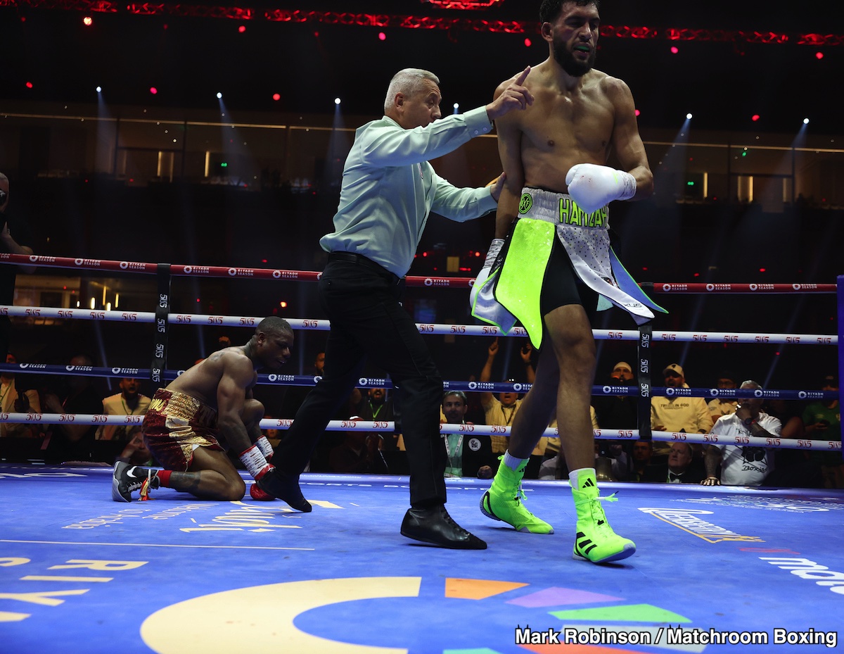 Image: Boxing Results: Hamzah Sheeraz Demolishes Ammo Williams in WBC Middleweight Eliminator