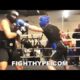 CALEB PLANT CHECKS AHMED ELBIALI WITH NEW "LOOK SILLY" SPARRING LEAK; WARNS "DON'T PLAY WITH ME"