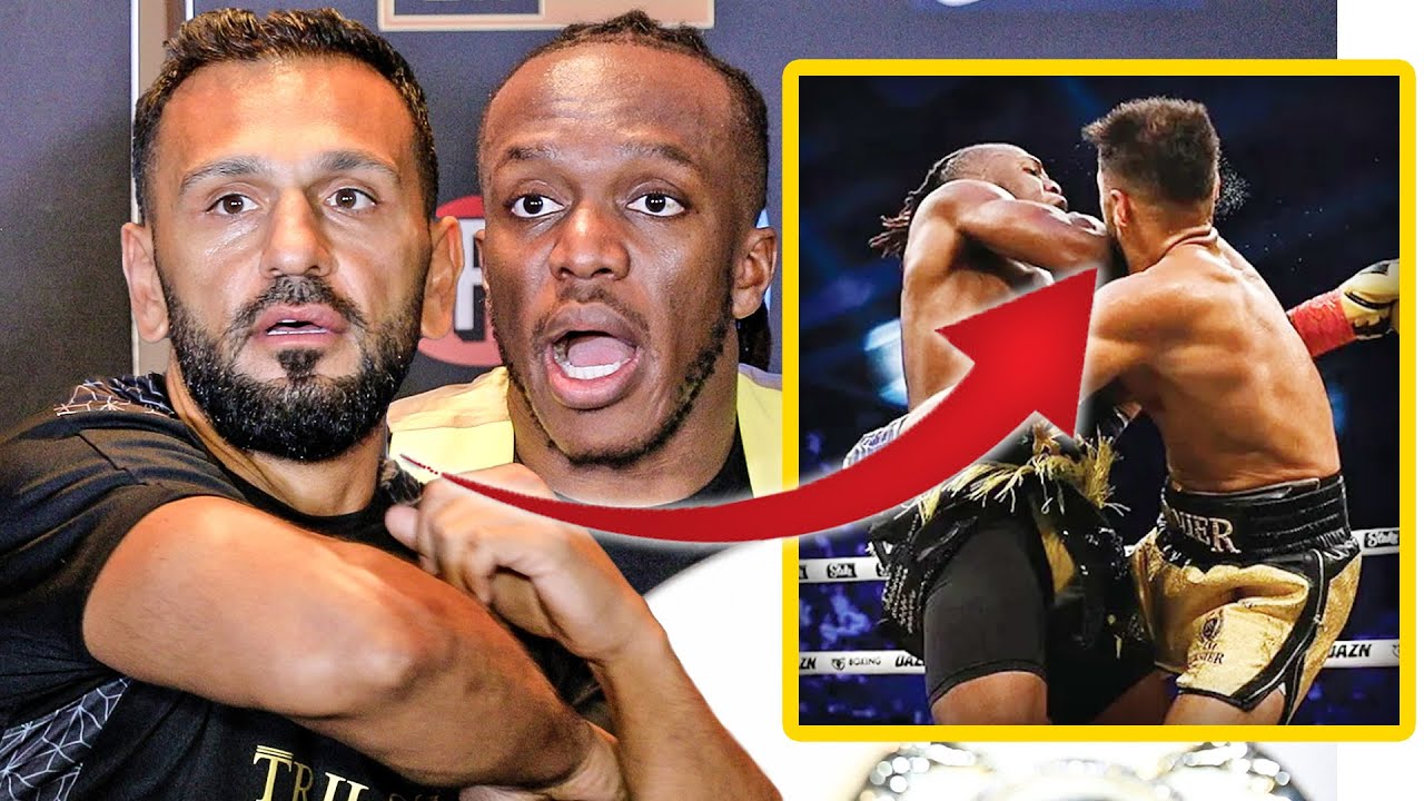 “CHEATING ELBOW” KSI & Fournier HEATED DEBATE • BOTH SIDES GO AT EACH OTHER!