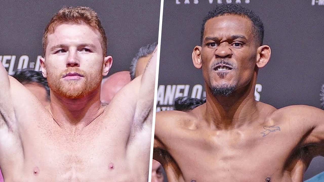 CRAZY!! Canelo Álvarez vs. Daniel Jacobs FULL WEIGH IN & FACE OFF | DAZN