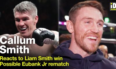 Callum Smith Immediate Reaction To Liam Smith KO Win vs Chris Eubank Jr