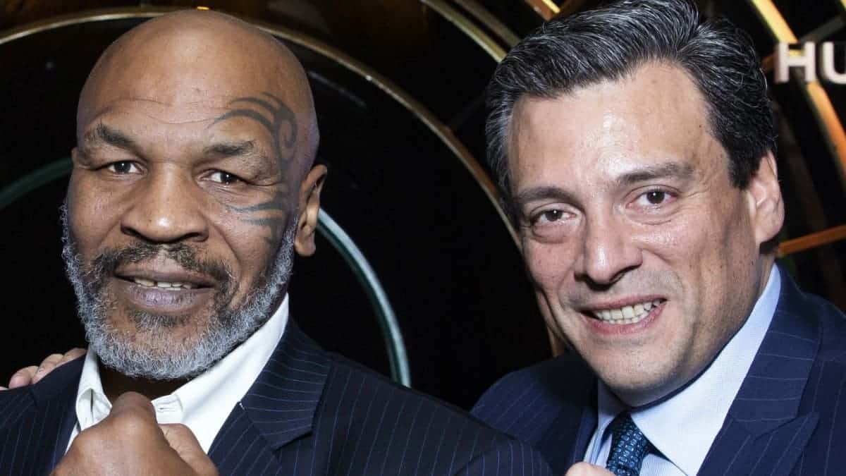 Mike Tyson and Mauricio Sulaiman