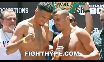 DAVID BENAVIDEZ & DAVID LEMIEUX CRACK JOKES BEFORE CRACKING SKULLS; SHOW RESPECT AT FINAL FACE OFF