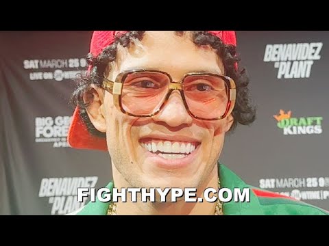 DAVID BENAVIDEZ REACTS TO MAYWEATHER SAYING CANELO IS DUCKING HIM; KEEPS IT 100 ON FACING HIM NEXT