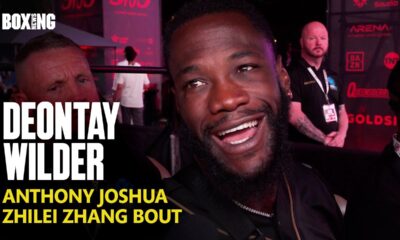 Deontay Wilder On Anthony Joshua Fight & Vows To KO Zhang