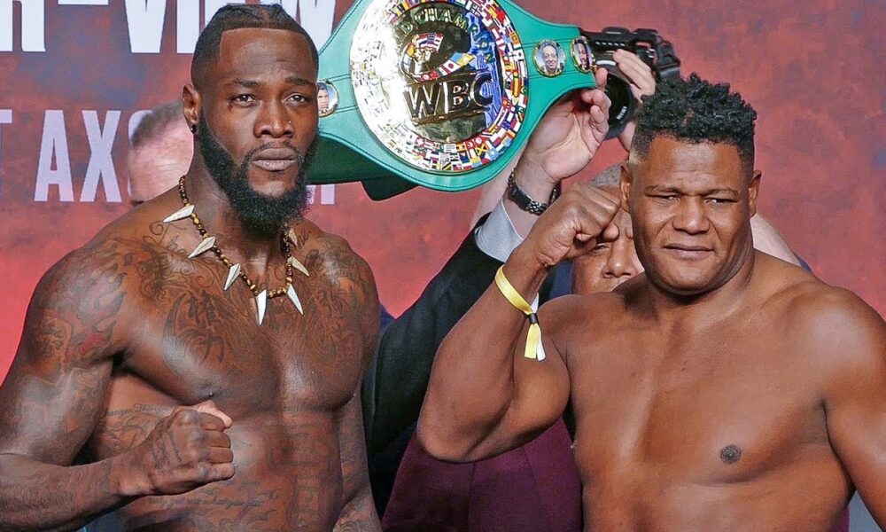 Deontay Wilder vs. Luis Ortiz II - FULL WEIGH IN & FINAL FACE OFF | Fox PBC Boxing