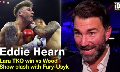 Eddie Hearn Reacts To Mauricio Lara's Stunning TKO Win vs Leigh Wood
