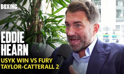 Eddie Hearn Reflects On Fury-Usyk, Anthony Joshua & Taylor-Catterall 2