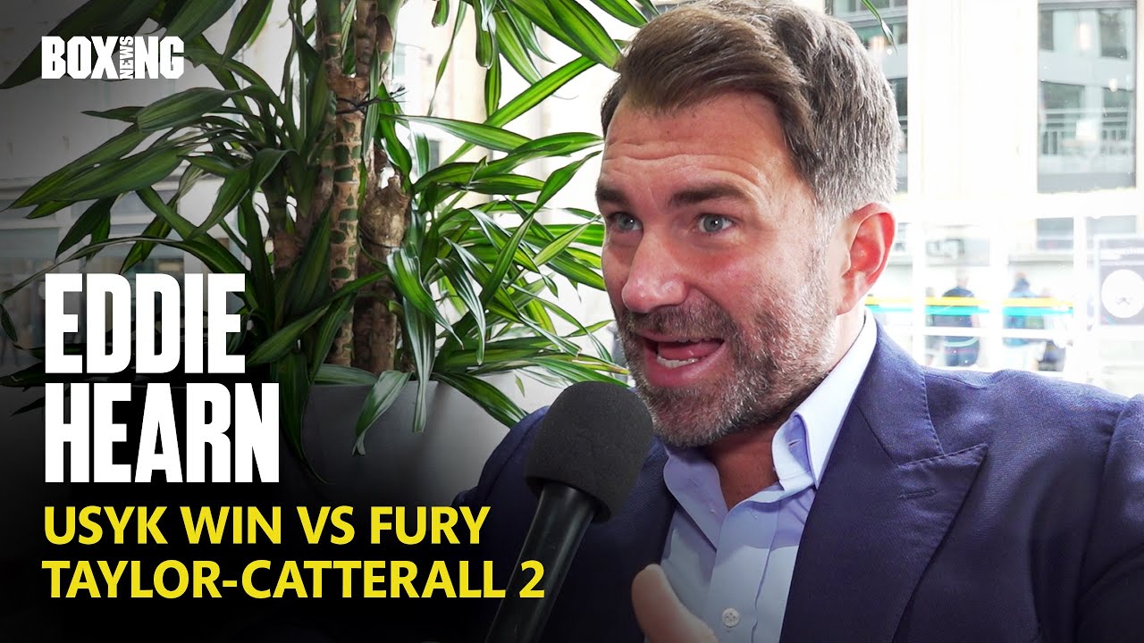 Eddie Hearn Reflects On Fury-Usyk, Anthony Joshua & Taylor-Catterall 2