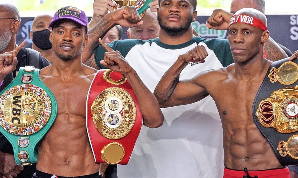 Errol Spence Jr vs. Yordenis Ugas • FULL WEIGH IN & FINAL FACE OFF • ShowTime Boxing