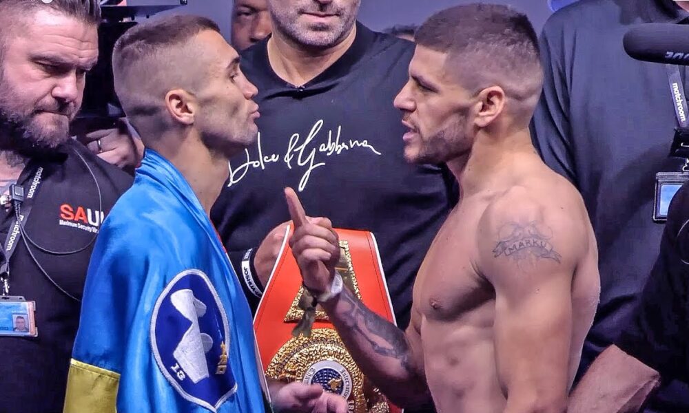 Florian Marku vs Maxim Prodan  • FULL WEIGH-IN & FINAL FACE OFF • Joshua v Usyk