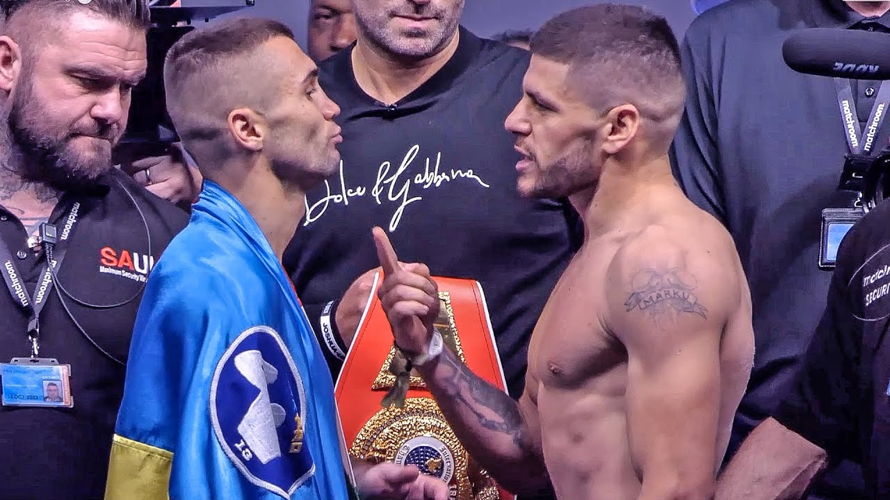 Florian Marku vs Maxim Prodan  • FULL WEIGH-IN & FINAL FACE OFF • Joshua v Usyk