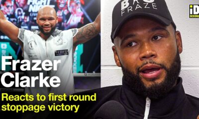 Frazer Clarke Frustrated After First Round TKO Win In Liverpool