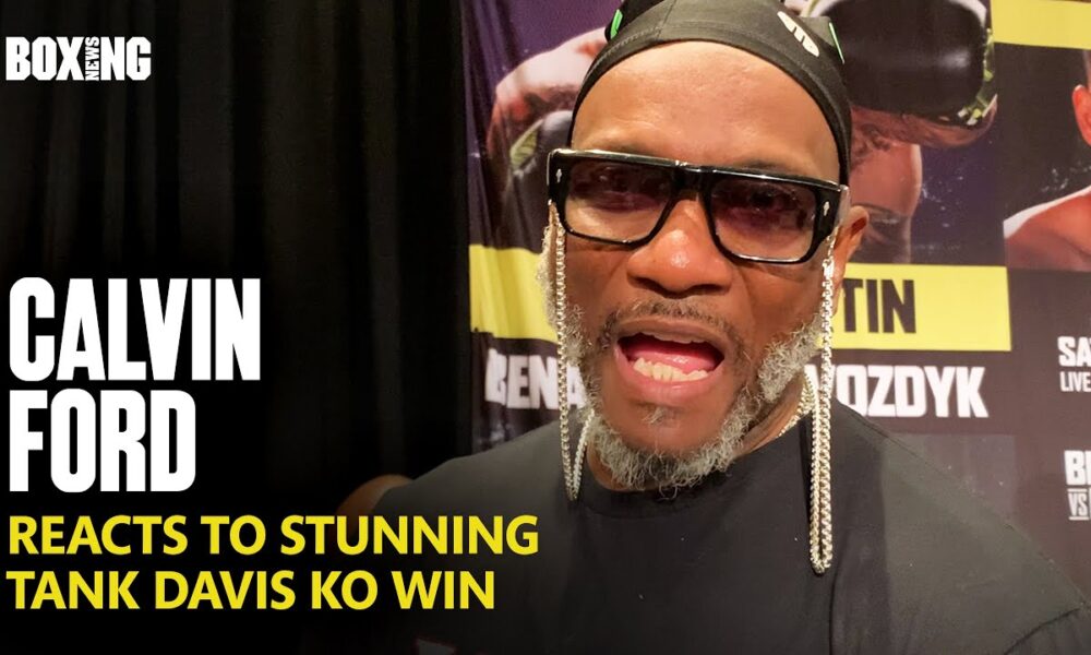 Gervonta Davis Trainer Calvin Ford Reacts To Stunning KO vs Frank Martin