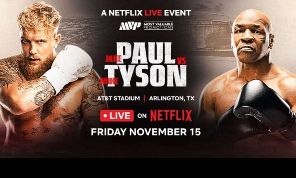 Jake Paul vs Mike Tyson Nov 15