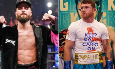 Canelo Alvarez secured an eighth round TKO over Billy Joe Saunders, who was unable to continue after an injury in Texas on Saturday Photo Credit: Ed Mulholland/Matchroom