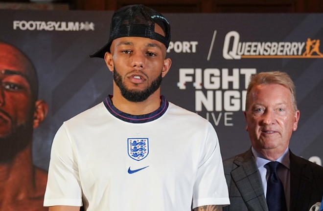 Arthur fights for the first time since beating Anthony Yarde by split decision in December Photo Credit: Round ‘N’ Bout Media/Queensberry Promotions