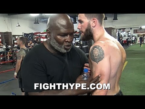 JAMES TONEY SHOWS CALEB PLANT SNEAKY OLD SCHOOL "LIGHTS OUT" TRICKS TO USE ON MIKE LEE