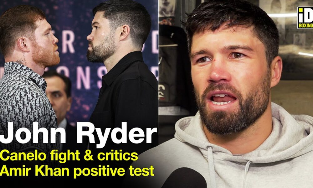 John Ryder Hits Out At Critics Over Canelo Fight