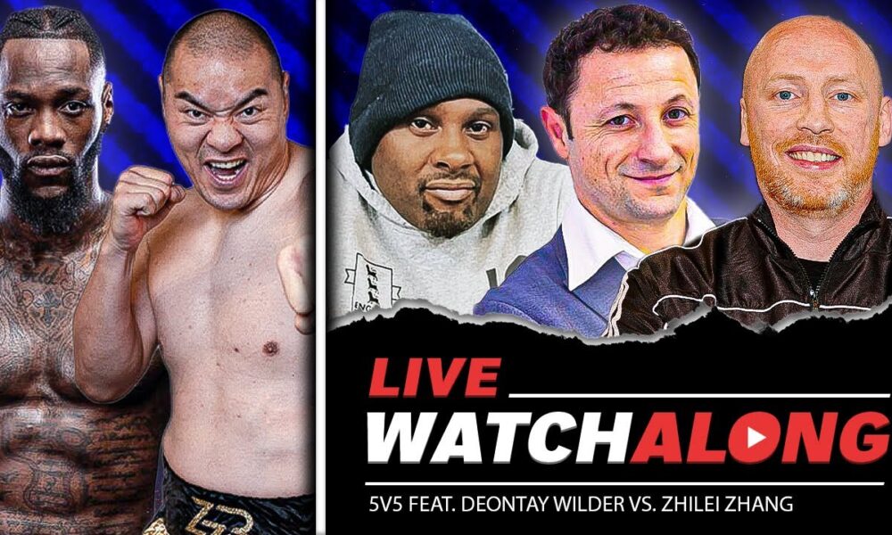 LIVE 🔴 Queensberry vs. Matchroom 5v5 Feat. DEONTAY WILDER vs. ZHILEI ZHANG [ LIVE WATCHALONG ]