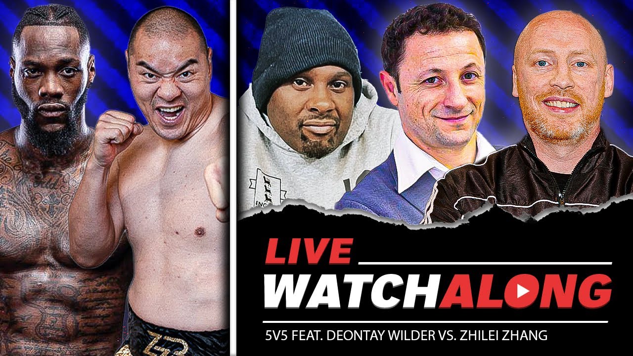 LIVE 🔴 Queensberry vs. Matchroom 5v5 Feat. DEONTAY WILDER vs. ZHILEI ZHANG [ LIVE WATCHALONG ]